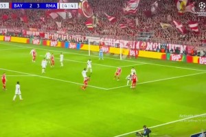 大将风范！奥利塞面对皇马5人防守，一点都不慌